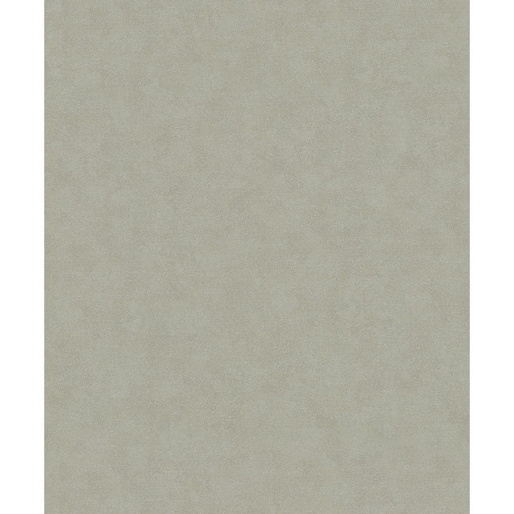 Flora Collection Beige Plain Texture Luster Finish Non-Pasted Vinyl on Non-