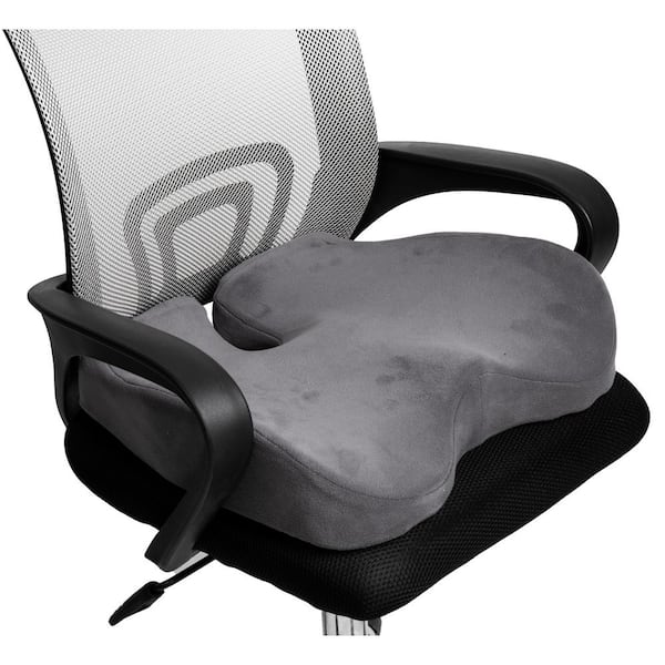 Mind Reader Grey Orthopedic Seat Cushion ORTHOCUSH-GRY - The Home