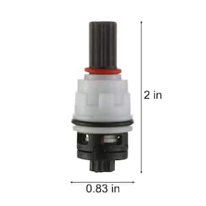 3G-4H Hot Water Stem Ceramic Disc Quarter Turn Cartridge for Pfister Faucets