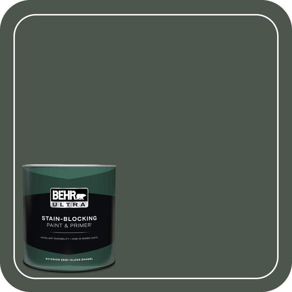 1 qt. #PMD-66 Deep Evergreen Semi-Gloss Enamel Exterior Paint & Primer price history on PriceWatchPro