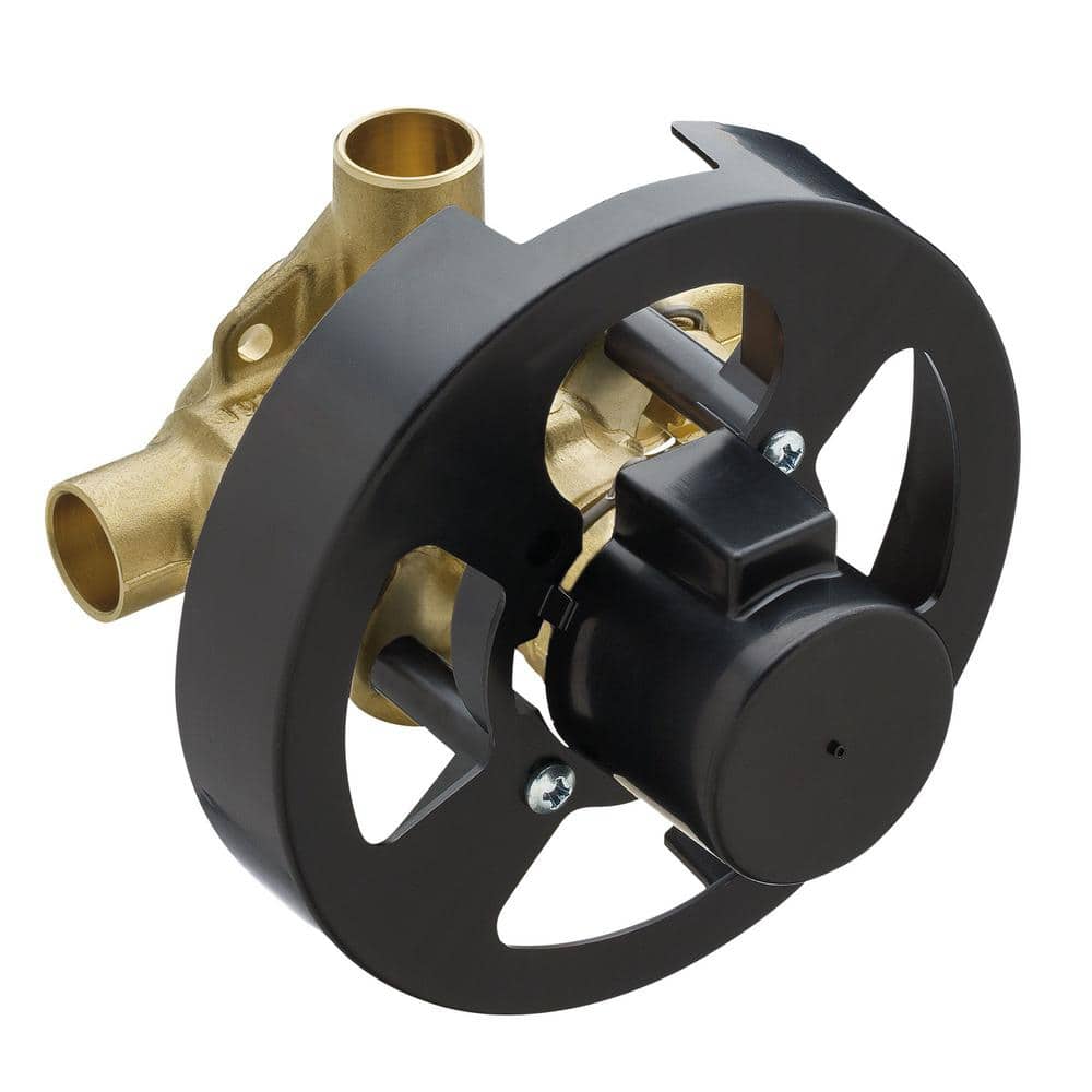 Moen Brass and Black Posi-Temp Pressure Balancing Valve