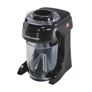 3 in 1 6-Cup Single Speed Black Food Processor with Spiralizer