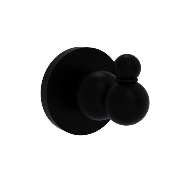 Allied Brass Bolero Collection J-Hook Robe/Towel Hook in Matte Black
