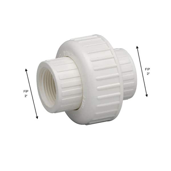 Homewerks Worldwide 2 in. FIP x 2 in. FIP PVC Union 511-44-2-2H