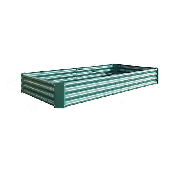94.49 in. x 47.25 in. x 17.72 in. Outdoor Steel Raised