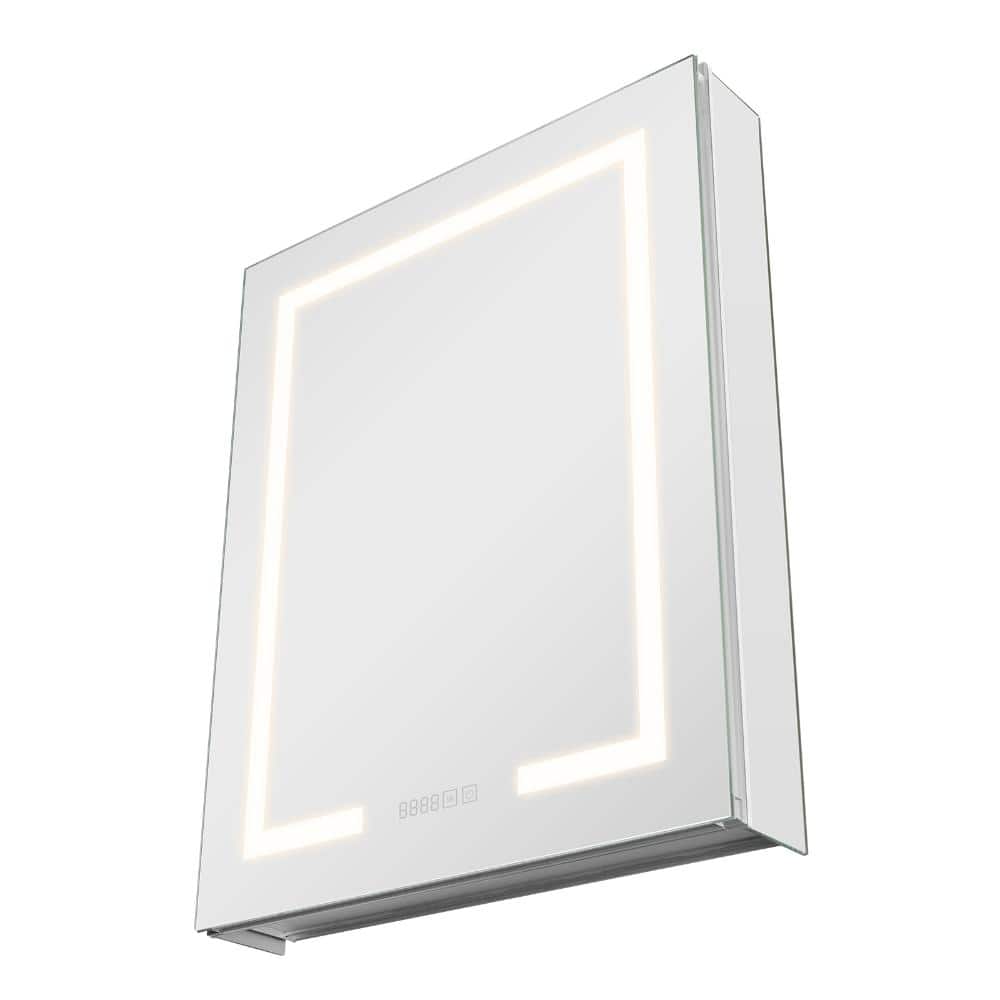 Lighted Medicine Cabinet with Mirror 24 x 30 in. 3 Color Dimmable LED with Adjustable Shelves price history on PriceWatchPro