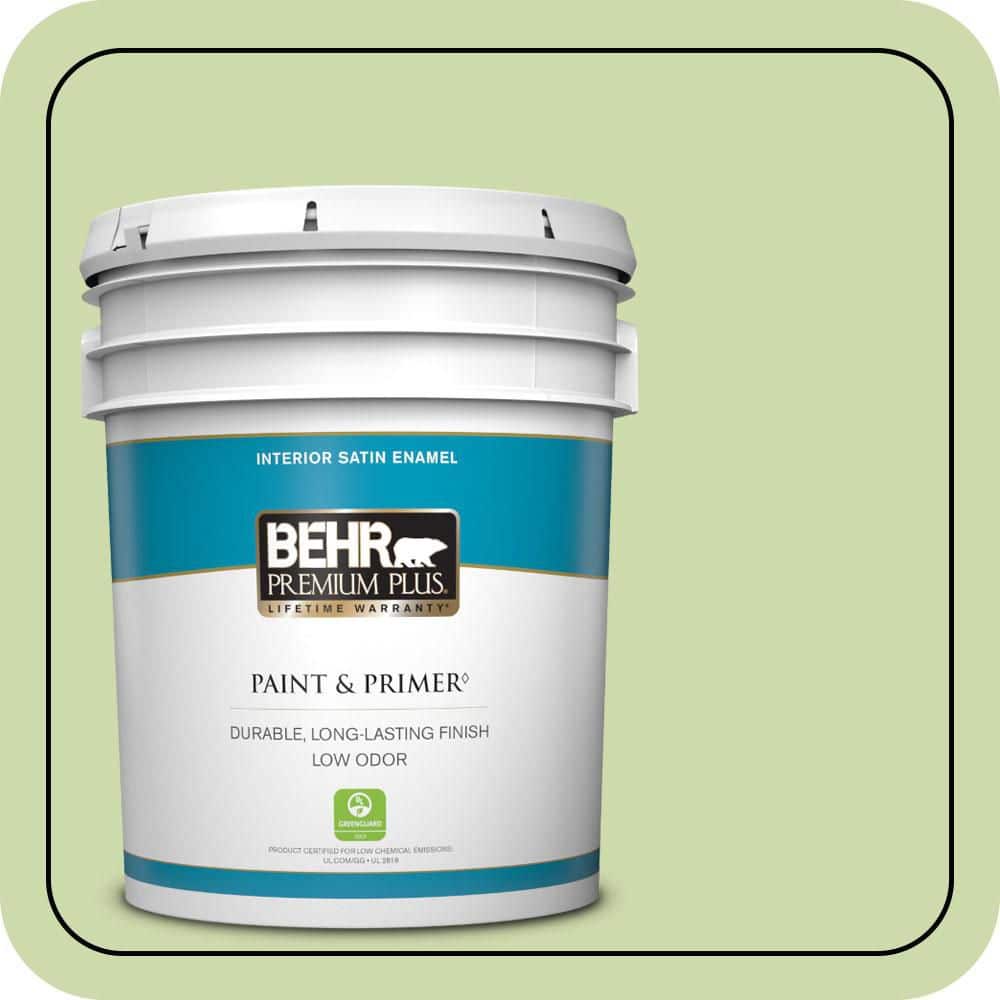 5 gal. #P370-3 Chameleon Skin Satin Enamel Low Odor Interior Paint & Primer price history on PriceWatchPro