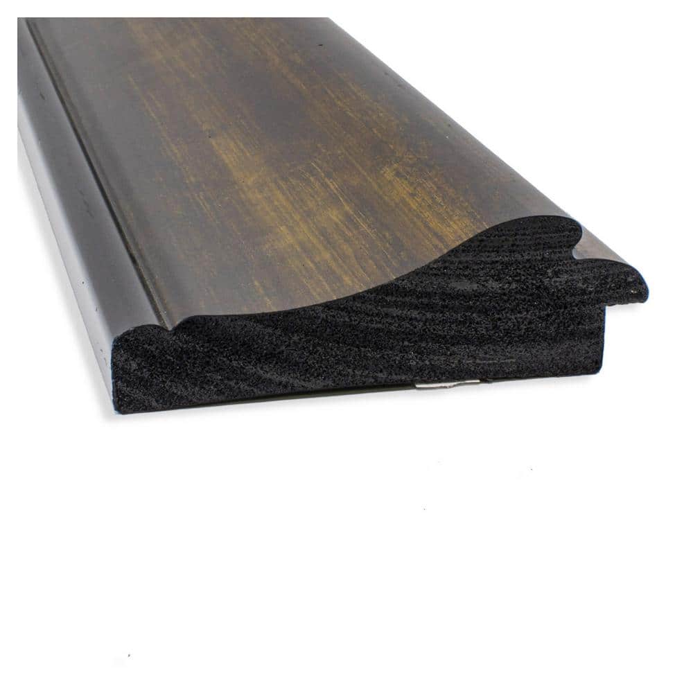 Antiqued Bronze and Black Polystyrene Rectangular Wall Frame