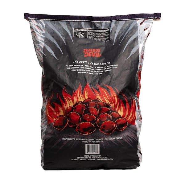 JEALOUS DEVIL 20 lbs. Max XL Charcoal Briquets 2-Pack JDMAX20LBS2