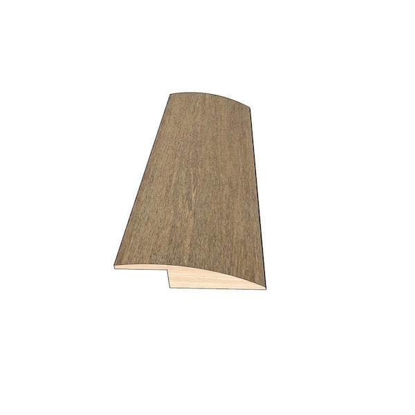 OptiWood Sandstone 0.50 in. Thick x 1.50 in. Width x 78 in. Length Overlap Reducer Hardwood Molding