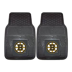 Boston Bruins 18 in. x 27 in. 2-Piece Heavy Duty Vinyl Car Mat