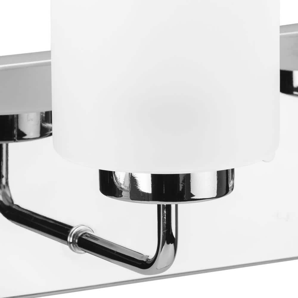 Merry Collection 4-Light Polished Chrome Bath Vanity Light