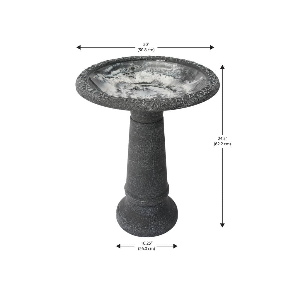 Algreen Polystone Birdbath