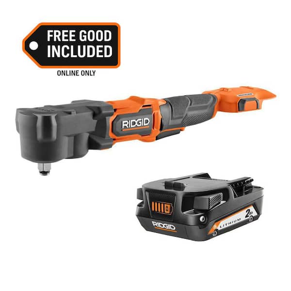 18V SubCompact Brushless 3/8 in. Right Angle Impact Wrench with FREE 2.0 Ah Battery