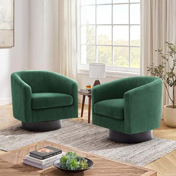 Yaheetech Corduroy Accent Chair Yaheetech Upholstered Fabric Sofa