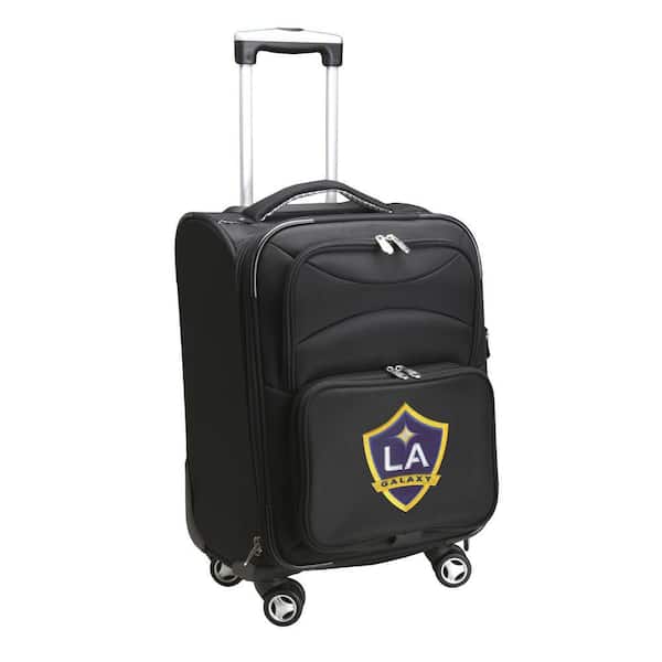 Denco NFL Green Bay Packers 21 in. Black Carry-On Spinner Softside