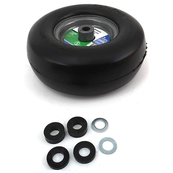 Arnold 11 in. x 4 in. Universal Flat Free Zero Turn Front Wheel