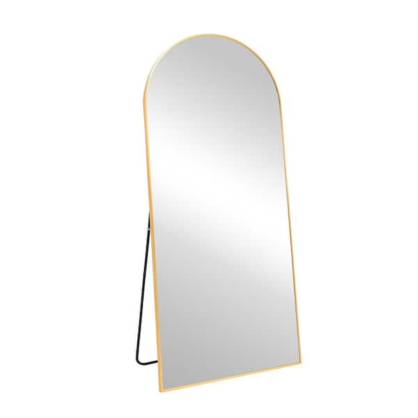 Seafuloy 28 In. W X 71 In. H Arched Full Length Mirror Floor Mirrors ...