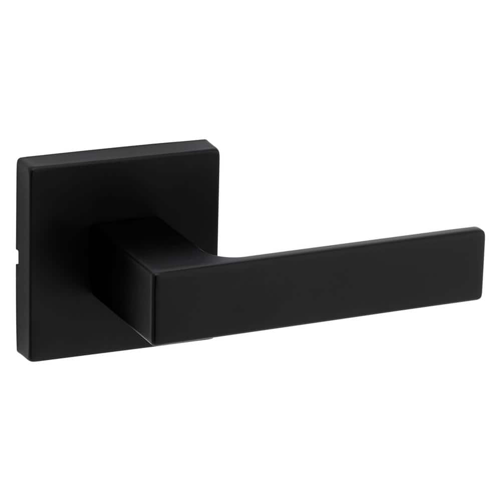 Singapore Square Matte Black Hall/Closet Door Handle with Microban price history on PriceWatchPro