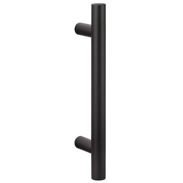 12in Flat Black Sliding Door Modern Ladder Barn Door Handle