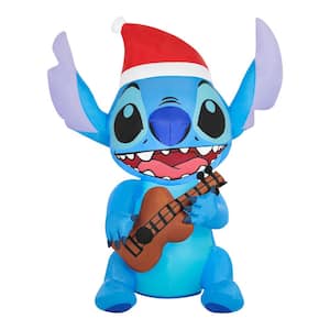 3 ft. LED Stitch with Ukulele Christmas Airblown® Inflatable