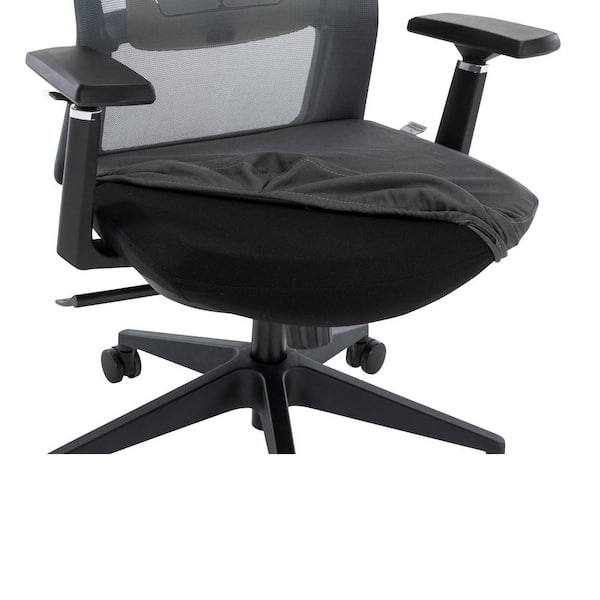 Office Star Products Work Smart Ventilated Seating Series Executive  Manager's Mesh Chair In Black with Nylon Base EM98910-3 - The Home Depot