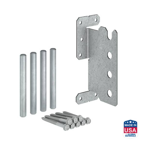 Simpson Strong-Tie 12-Gauge ZMAX Galvanized Concealed Joist Tie with (4) Long Pins