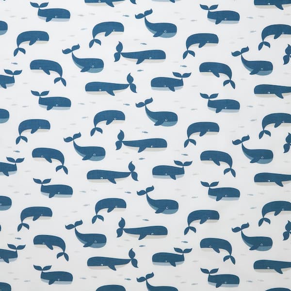 Whale changing hot sale pad cover