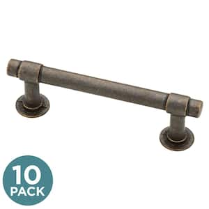 Francisco 3 in. (76 mm) Classic Warm Chestnut Cabinet Drawer Bar Pulls (10-Pack)