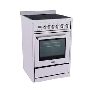 Summit Appliance 24 in. 2.9 cu. ft. Electric Range in White