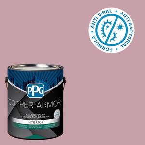 1 gal. PPG1049-4 Lighthearted Rose Semi-Gloss Antiviral and Antibacterial Interior Paint with Primer
