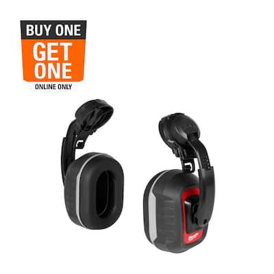 BOLT Earmuffs with Noise Reduction Rating of 26 dB