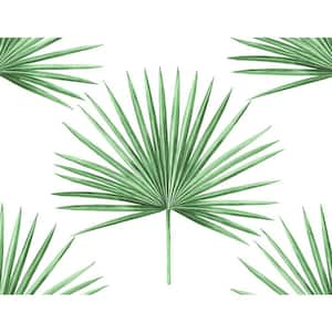 40.5 sq. ft. Greenery Pacific Palm Vinyl Peel and Stick Wallpaper Roll