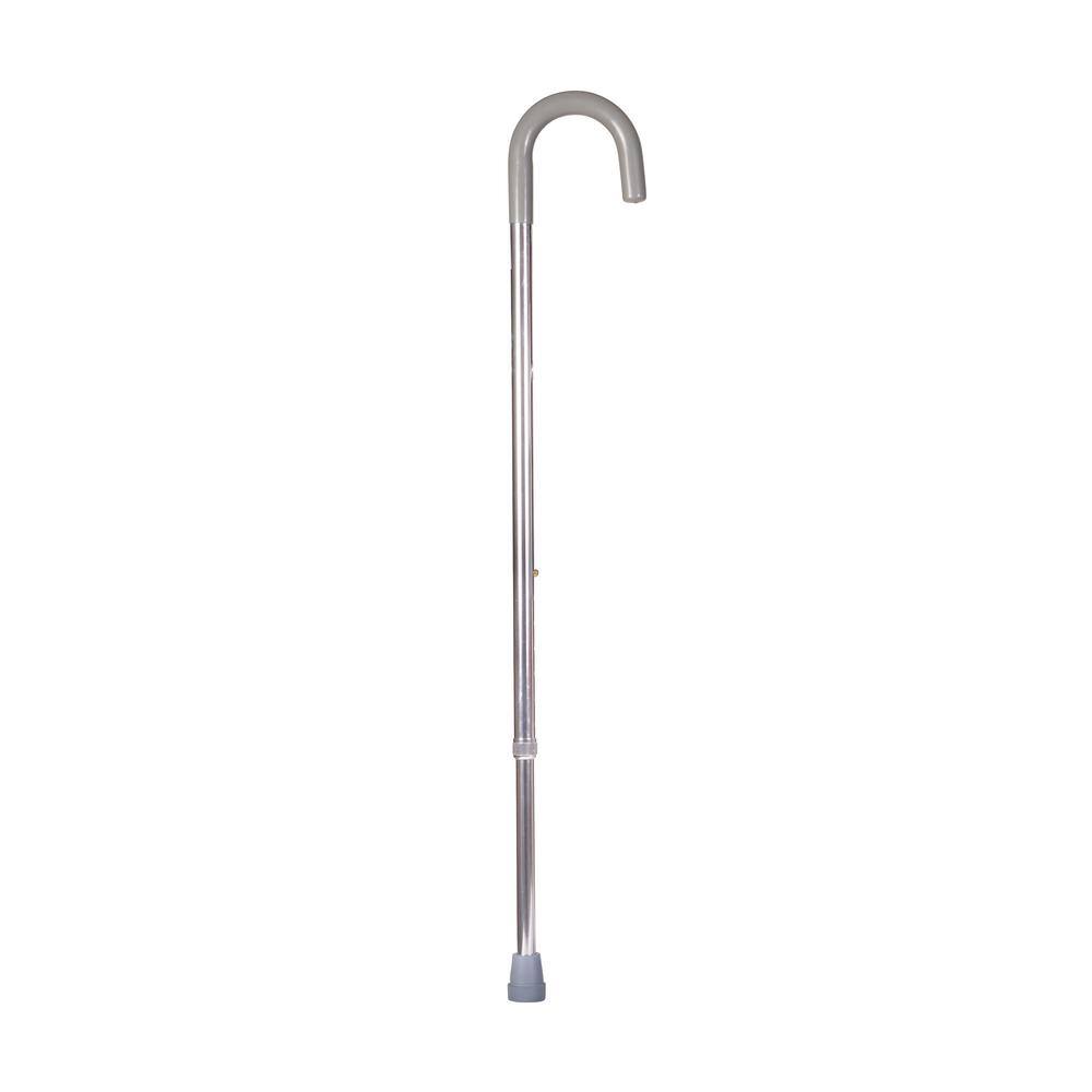 MABIS Deluxe Adjustable Aluminum Foot Cane with Standard Vinyl Grip in