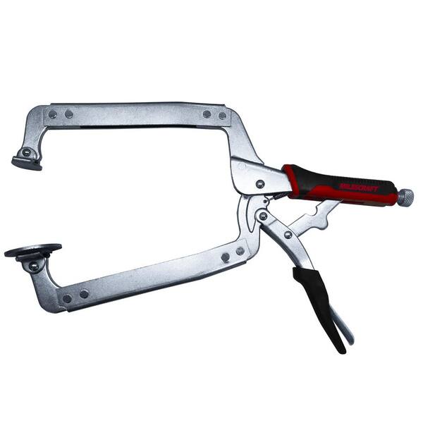 4 Inch Fixed Clip Woodworking Bar F Clamp Grip Ratchet Release Squeeze...