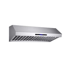 Palazzo 48 in. Wall Mounted Range Hood in Stainless Steel