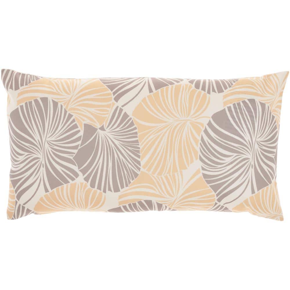 Waverly Waverly Gray 21 in. x 12 in. Indoor/Outdoor Rectangle Throw