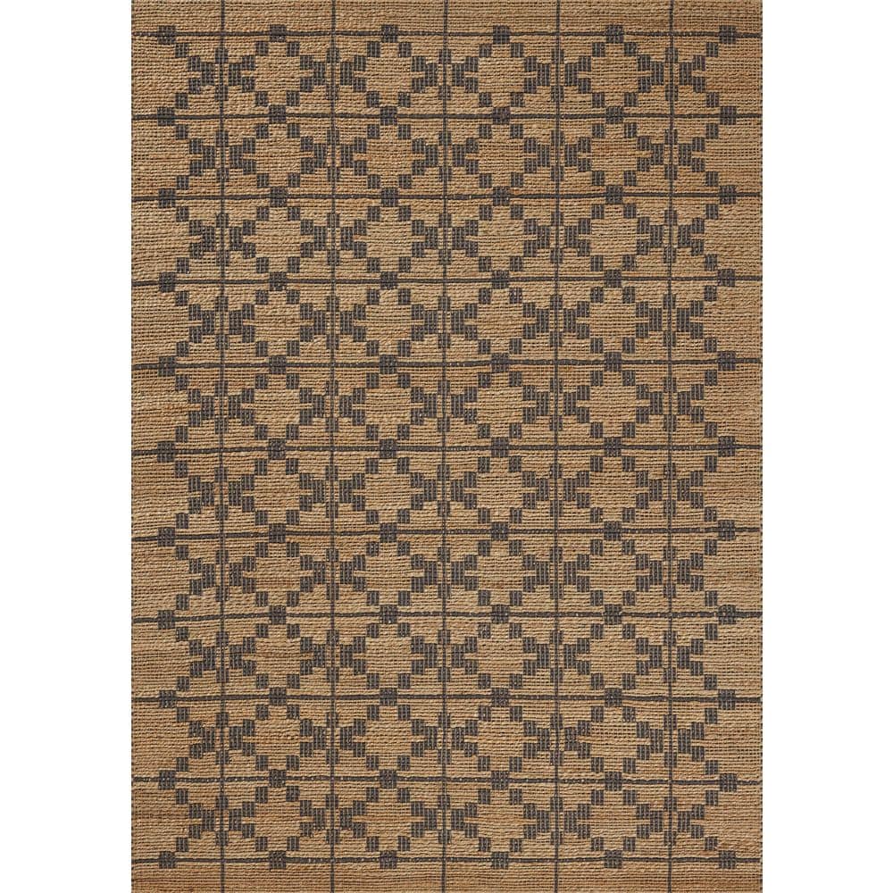 Chris Love Julia Judy Natural / Graphite 7 ft. 9 in. x 9 ft. 9 in.  Contemporary Area Rug price history on PriceWatchPro