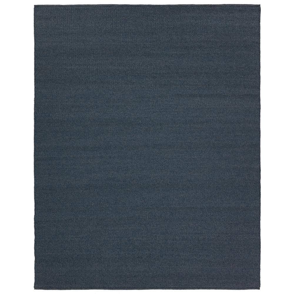 Jaipur Living Ryker 8 ft. x 10 ft. Blue Solid Handmade Indoor/Outdoor