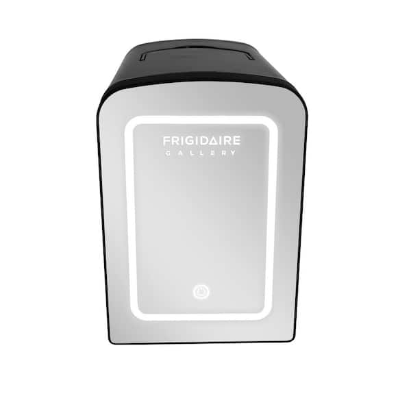 Frigidaire 12 in. 1 cu. ft. 9-Can Beauty Light Up Mini Refrigerator in Black