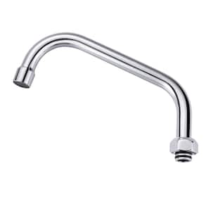 8 in. Commercial Faucet Swivel Spout Replacement in Polished Chrome with G3/4 Internal Thread