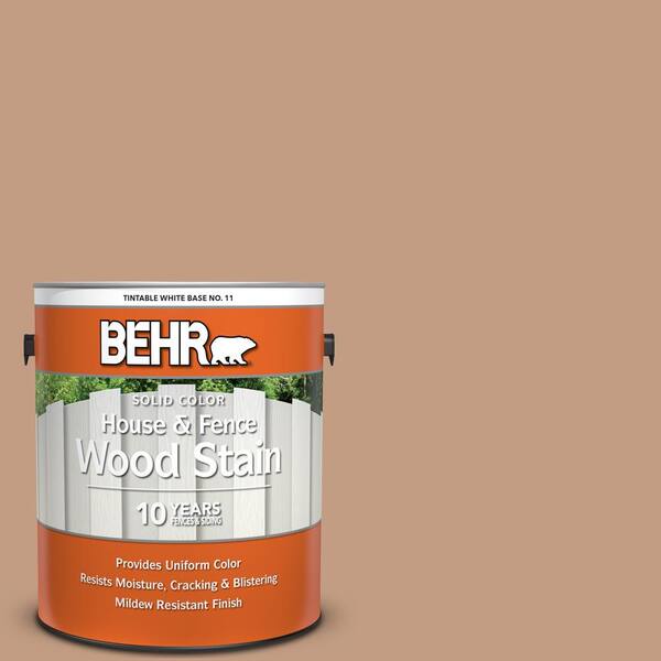 BEHR 1 gal. #S210-4 Canyon Dusk Solid Color House and Fence Exterior Wood Stain