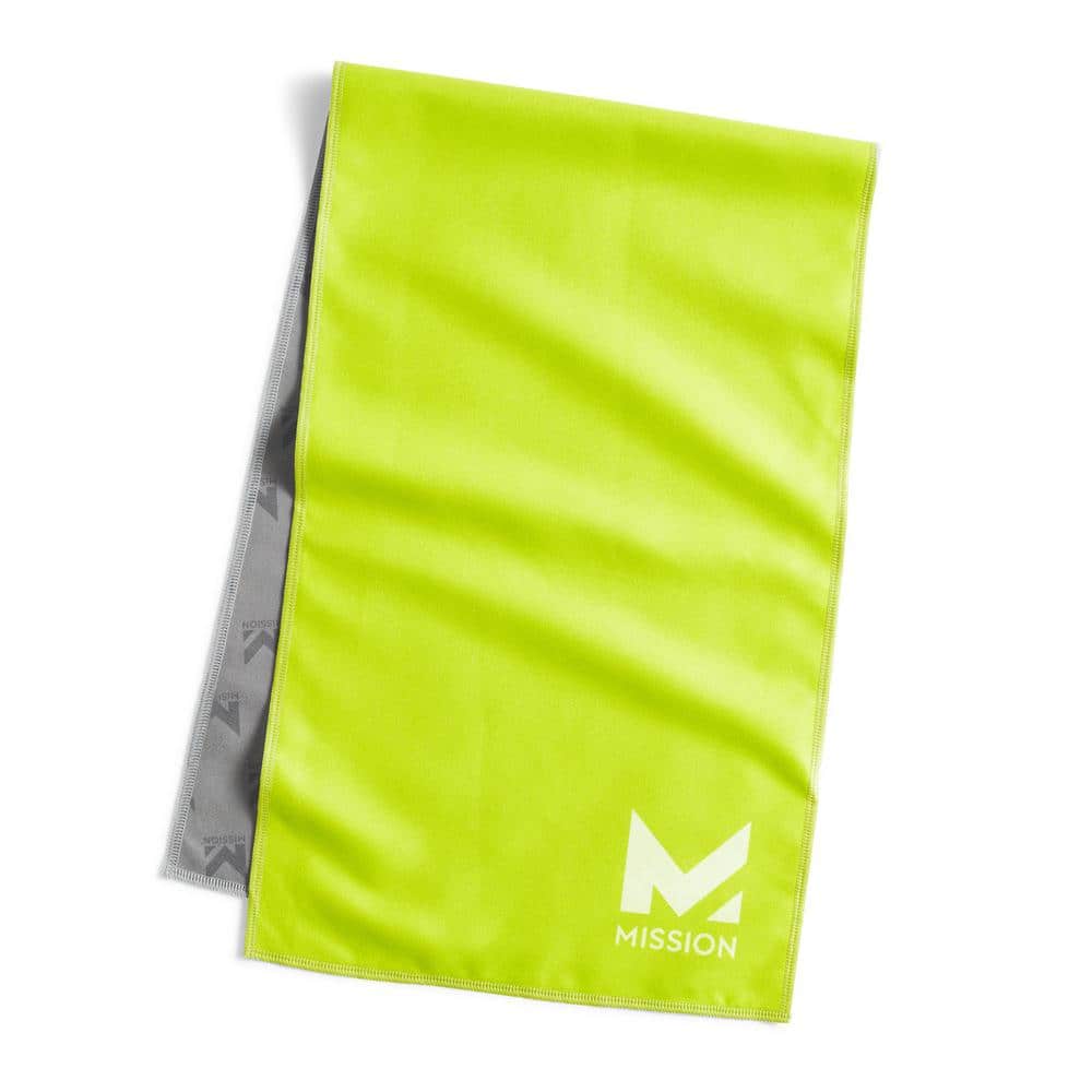 Mission HydroActive Cooling Towel 10” x 33” Large Water Activated Qty 10