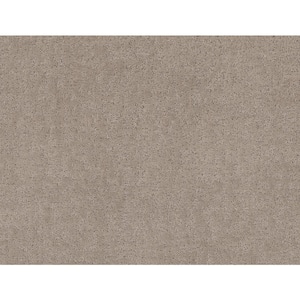 Love Story - Color Shifting Sands 39 oz. SD Polyester Pattern Beige installed Carpet