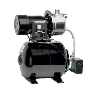 1.6 HP 1320 GPH Automatic Garden Lawn Farm Irrigation Shallow Well Jet Pump with Pressure Tank