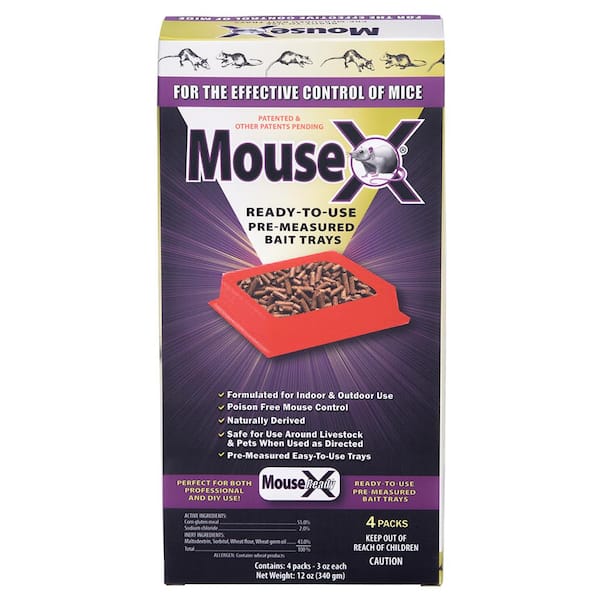 MouseX Bait Trays (4-Count)