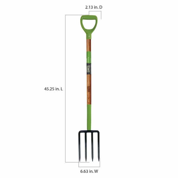 Steel Inc 2826400 Ames 4 Tine Forged Spading Fork-2826400 4 Tine The AMES Companies