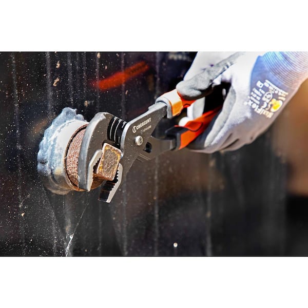 Crescent Grip Zone V-Jaw Dual Material Tongue and Groove Plier Set