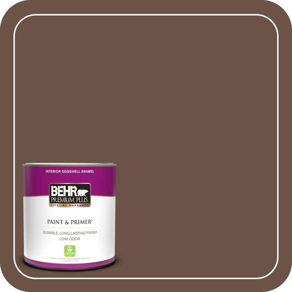 1 qt. #N190-7 Moose Trail Eggshell Enamel Low Odor Interior Paint & Primer price history on PriceWatchPro