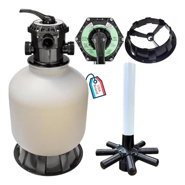 Hydrotools 16 in. Sand Filter Combo with Stand, 100 lb. Capacit